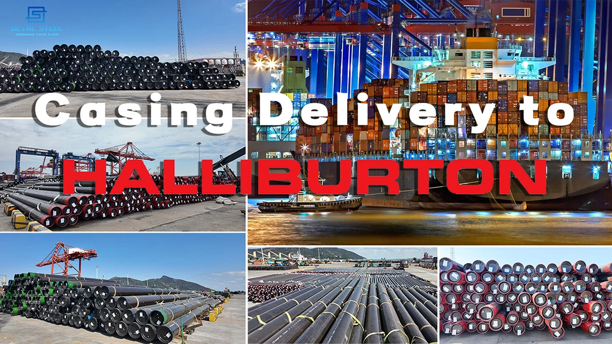 Shipment to Luanda Angola API 5CT Seamless Casing for Halliburton Shipment to Luanda Angola API 5CT Seamless Casing for Halliburton